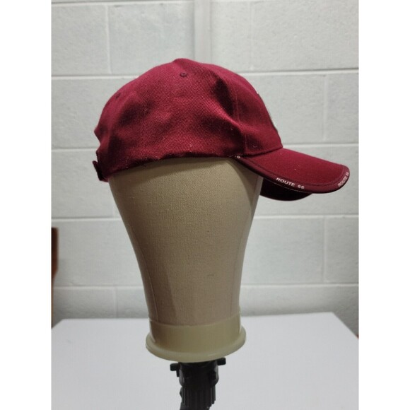 Route 66 Hat Route 66 Hat Tan Brown Adjustable Adult Size Hat Brown Cap - Picture 4 of 7